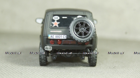 Ваз 2121 матовый, тюнинг, Doc & Hummer Studio 1:43