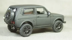Ваз 2121 матовый, тюнинг, Doc & Hummer Studio 1:43
