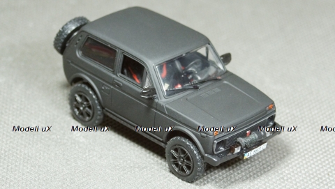 Ваз 2121 матовый, тюнинг, Doc & Hummer Studio 1:43