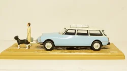 Citroen ID 19 Break vet lightblue/creme, Atlas 1:43