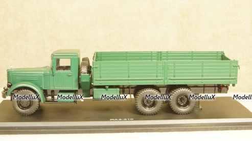 ЯАЗ-210 бортовой, тёмно-зелёный, SSM1081, SSM 1:43