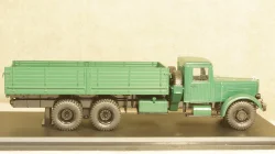 ЯАЗ-210 бортовой, тёмно-зелёный, SSM1081, SSM 1:43