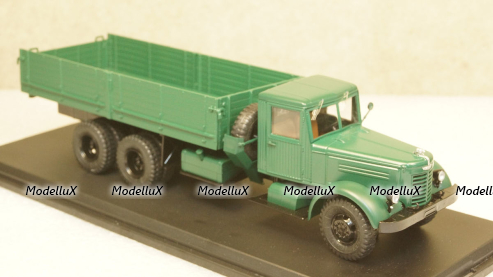 ЯАЗ-210 бортовой, тёмно-зелёный, SSM1081, SSM 1:43