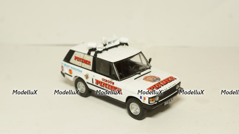 Range Rover Series 1 Circus Pinder 1970-1985 white, Direct Collections 1:43