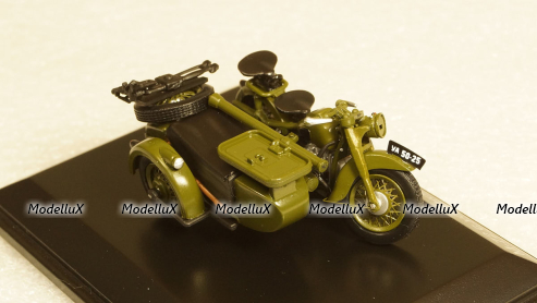 ММЗ М-72 с установкой 82мм миномета 1942г., 307203, DiP Models 1:43