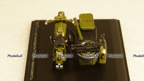 ММЗ М-72 с установкой 82мм миномета 1942г., 307203, DiP Models 1:43