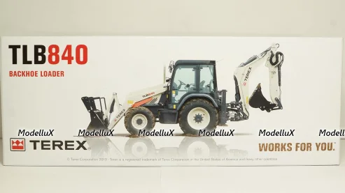 Terex TLB 840 Baggerlader, NZG 1:50