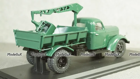ЗИЛ-ММЗ-585Л с функциональным гидрокраном ЛЗАП-40, 1961,  SSM1407, SSM 1:43