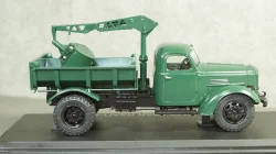 ЗИЛ-ММЗ-585Л с функциональным гидрокраном ЛЗАП-40, 1961,  SSM1407, SSM 1:43