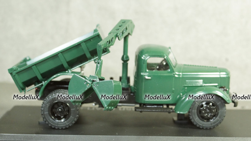 ЗИЛ-ММЗ-585Л с функциональным гидрокраном ЛЗАП-40, 1961,  SSM1407, SSM 1:43