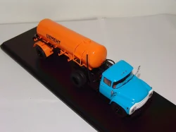 ЗИЛ 130В1 (поздний) + полуприцеп ТЦ-4 Цемент (оранжевый), SSM7006