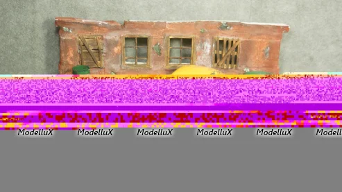Диорама с тремя машинами, Modellux 1:43