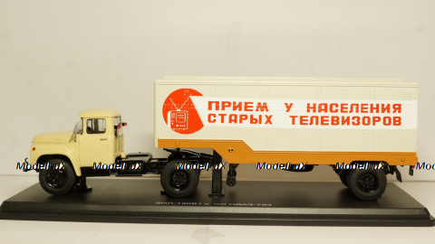 ЗИЛ-130В1 с полуприцепом ОДАЗ-794 Приём телевизоров, SSM7015
