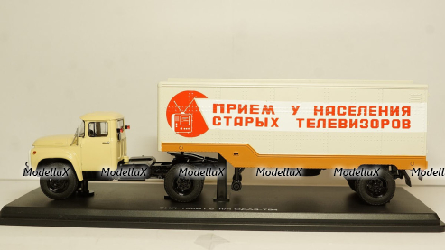 ЗИЛ-130В1 с полуприцепом ОДАЗ-794 Приём телевизоров, SSM7015