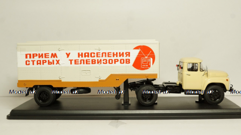 ЗИЛ-130В1 с полуприцепом ОДАЗ-794 Приём телевизоров, SSM7015