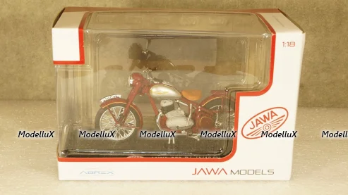 JAWA 250 Perak Standard dark red, 118M-006-1, Abrex 1:18