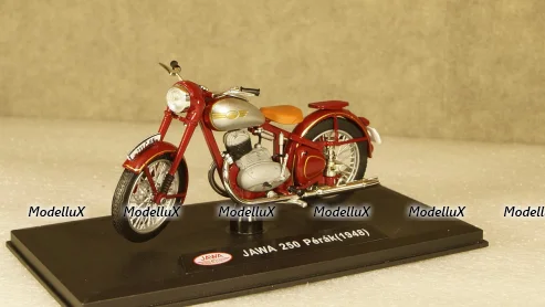 JAWA 250 Perak Standard dark red, 118M-006-1, Abrex 1:18