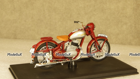 JAWA 250 Perak Standard dark red, 118M-006-1, Abrex 1:18