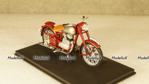 JAWA 250 Perak Standard dark red, 118M-006-1, Abrex 1:18
