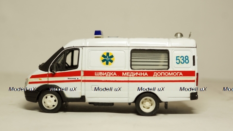 ГАЗ 32214 Газель, Скорая помощь, 1:43
