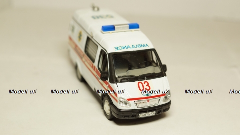 ГАЗ 32214 Газель, Скорая помощь, 1:43