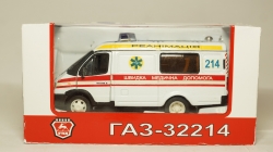 ГАЗ 32214 Газель, Реанимация, 1:43