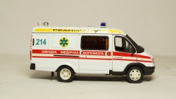ГАЗ 32214 Газель, Реанимация, 1:43