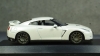 Nissan GT-R (R35) 2014 белый, Kyosho 1:43