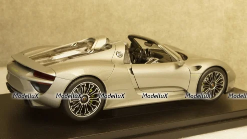 Porsche 918 Spyder 2011 silver, 18051, Welly 1:18