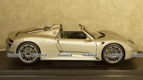 Porsche 918 Spyder 2011 silver, 18051, Welly 1:18