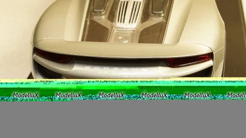 Porsche 918 Spyder 2011 silver, 18051, Welly 1:18