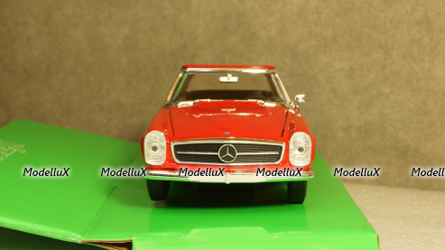 Mercedes 230 SL (W113) 1963 Red, 24093, Welly 1:24