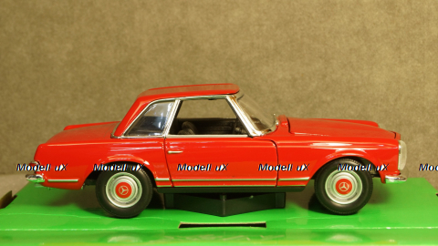Mercedes 230 SL (W113) 1963 Red, 24093, Welly 1:24
