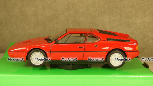 BMW M1 red, 24098, Welly 1:24