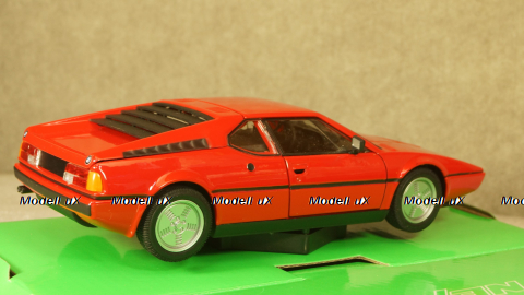BMW M1 red, 24098, Welly 1:24