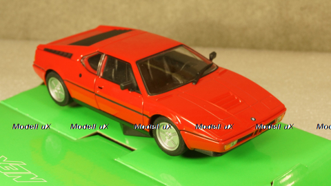 BMW M1 red, 24098, Welly 1:24