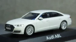 Audi A8L white, IScale 1:43