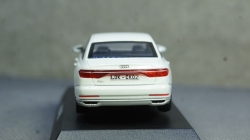 Audi A8L white, IScale 1:43