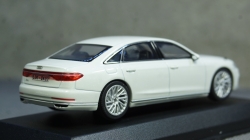Audi A8L white, IScale 1:43