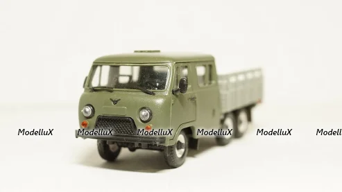 УАЗ 452 К 6х6 Фермер Трехосный СССР, Агат 1:43