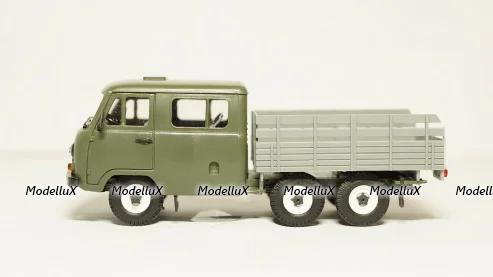 УАЗ 452 К 6х6 Фермер Трехосный СССР, Агат 1:43