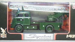 DAF A1600 fire engine NL 1962 darkgreen, Yat Ming 1:43