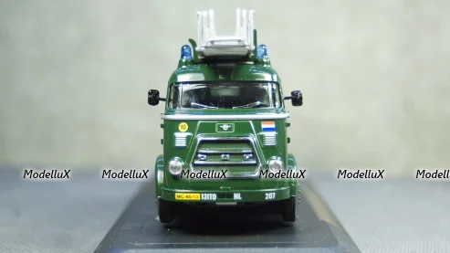 DAF A1600 fire engine NL 1962 darkgreen, Yat Ming 1:43