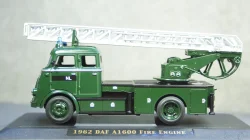 DAF A1600 fire engine NL 1962 darkgreen, Yat Ming 1:43