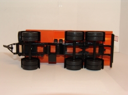 МЗКТ 6515 "Огнеопасно" с прицепом бочкой,  BY.VOLK 1:43