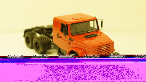 Зил 13305 тягач 1993г. красный, Skifavto 1:43