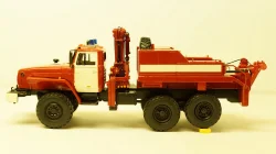 Урал 5557 эвакуатор пожарный 1984г., Skifavto 1:43