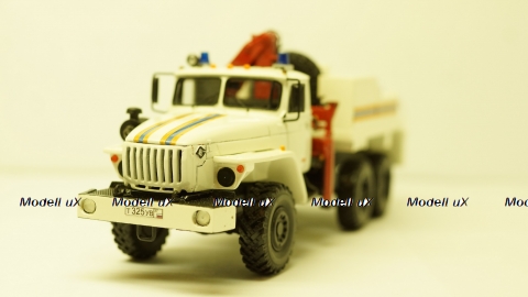 Урал 5557 эвакуатор МЧС 1984г., Skifavto 1:43