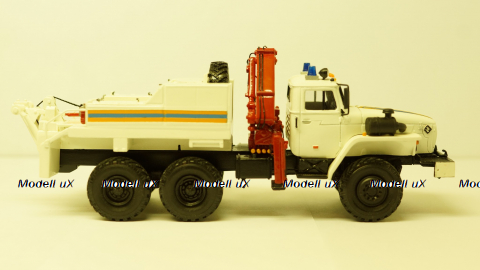 Урал 5557 эвакуатор МЧС 1984г., Skifavto 1:43