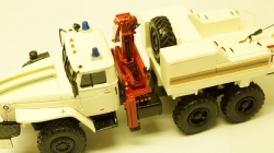 Урал 5557 эвакуатор МЧС 1984г., Skifavto 1:43